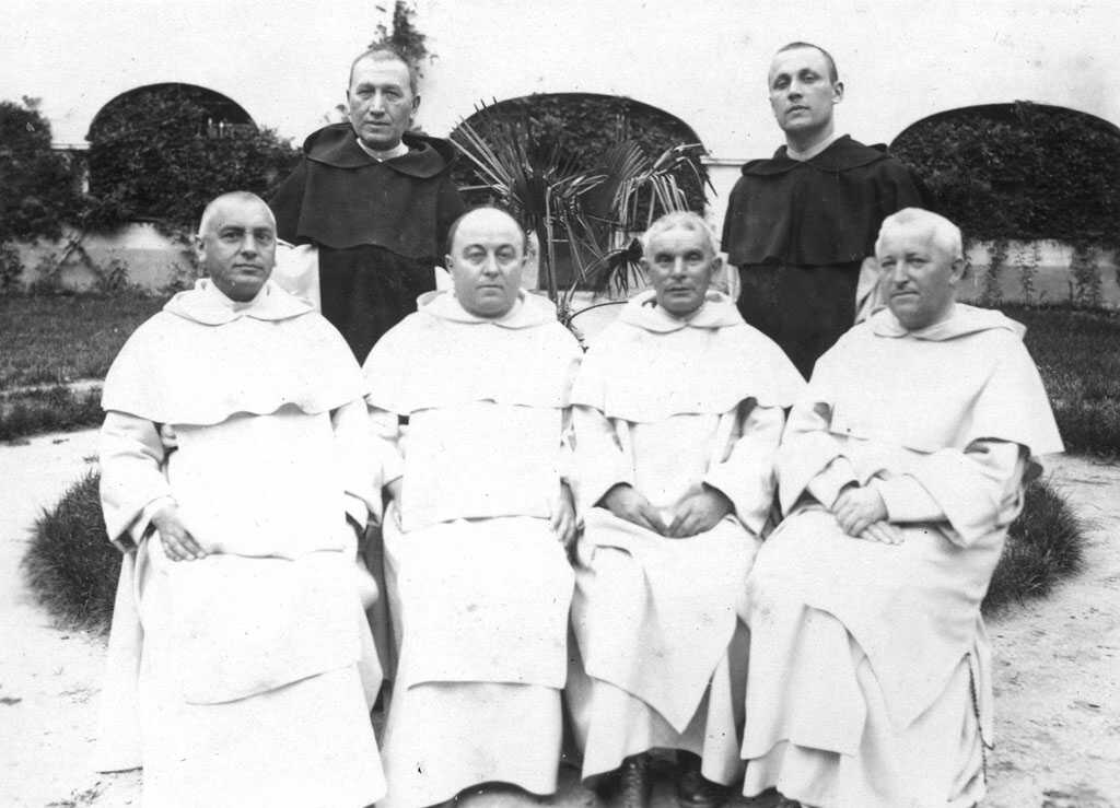 A vasvári domonkos atyák és segítő testvérek 1929-ben